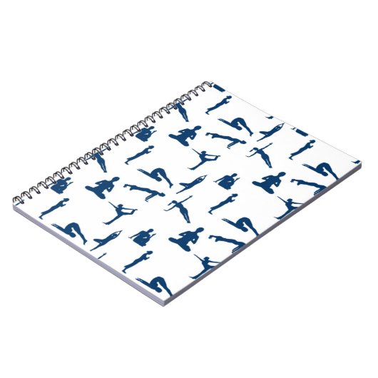 ヨガポーズ ノートブック (左側)