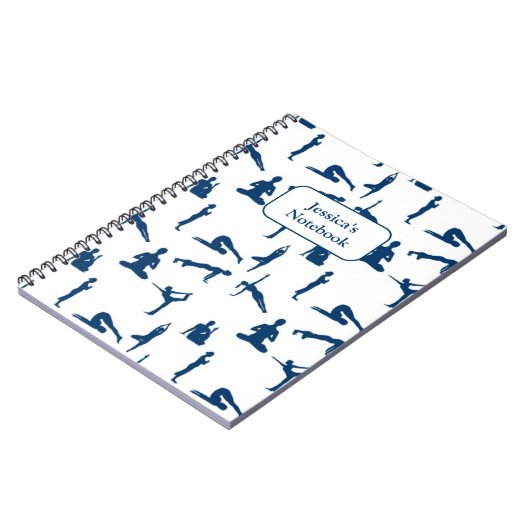 ヨガポーズ ノートブック (左側)