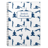 ヨガポーズ ノートブック (正面)