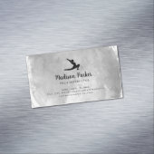 ヨガポーズ |ブラシ付き水彩 マグネット名刺 (インサイチュ)