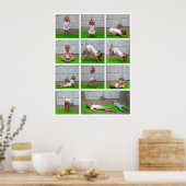 ヨガポーズ ポスター (キッチン)