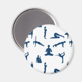 ヨガポーズ マグネット (正面/裏面)