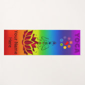 ヨガポーズ ヨガマット (正面(横))