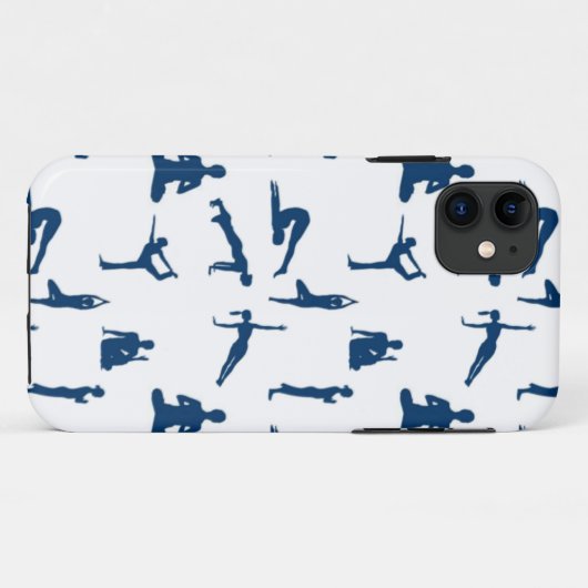 ヨガポーズ Case-Mate iPhoneケース (裏面(横))