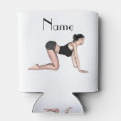 ヨガポーズThunder_Coveコースター 缶クーラー (裏面)