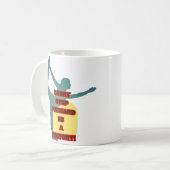 ヨガマグ コーヒーマグカップ (正面左)