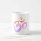ヨガマグ、マントラオム、ワテロローラーオムマグ コーヒーマグカップ (中央)