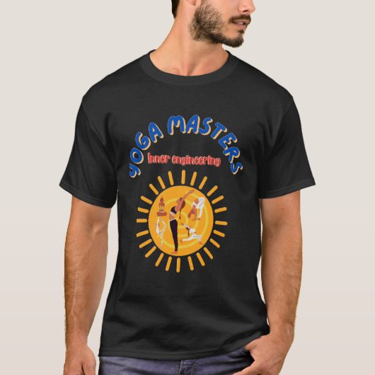 ヨガマスターズ Tシャツ (正面)
