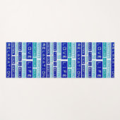 ヨガマットくつろぎラブライフあなたの魂を育てる ヨガマット (正面(横))