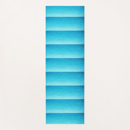 ヨガマットの水の色 ヨガマット (正面)