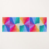 ヨガマットの色の渦 ヨガマット (正面(横))