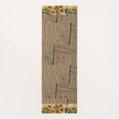 ヨガマットひまわり ヨガマット (裏面)