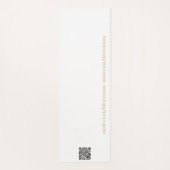 ヨガマットカスタマイズ – モノグラム名 ヨガマット (裏面)