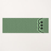 ヨガマットピロートップデザインドライグラス ヨガマット (正面(横))