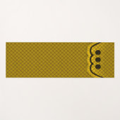 ヨガマットピロートップデザイン金ゴールド ヨガマット (正面(横))