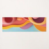 ヨガマットフィットネスギアカスタム文字 ヨガマット (裏面(横))