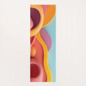 ヨガマットフィットネスギアカスタム文字 ヨガマット (裏面)