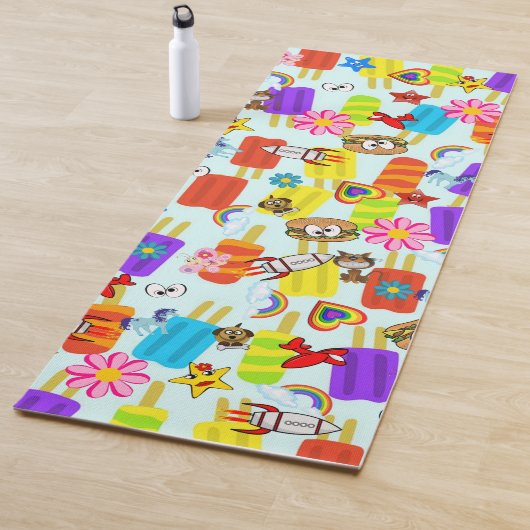 ヨガマットヨガアイスクリームハンバーガースペシップ ヨガマット (インサイチュ)