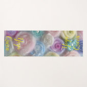 ヨガマットヨガクイーンパステルヤーン ヨガマット (正面(横))