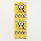 ヨガマットヨガクイーンブルーストライプ ヨガマット (裏面)