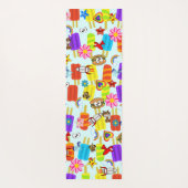 ヨガマットヨガポニーレインボーハッピークラウドスターズ ヨガマット (裏面)