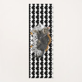 ヨガマットレイジーキャット付き/ハート ヨガマット (正面)