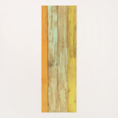 ヨガマットヴィンテージウッドフロアチェスボード ヨガマット (裏面)