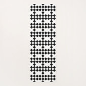 ヨガマット怠惰な猫の幾何学的な形状 ヨガマット (裏面)