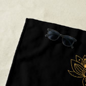 ヨガマット浅菜、ヨガ、ガネシャ ビーチタオル (インサイチュ)