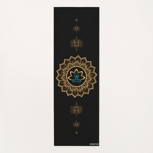 ヨガマット浅菜、ヨガ、ガネシャ ヨガマット (正面)