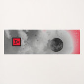 ヨガマット漢字希望の信仰ラブカスタムイニシャル ヨガマット (裏面(横))