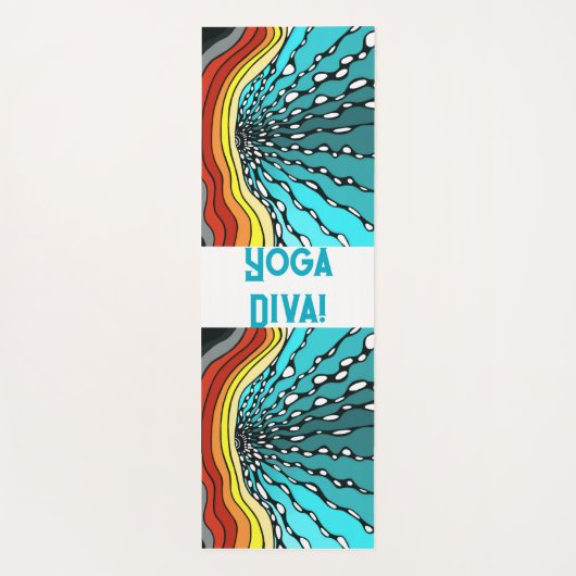 ヨガマット瞑想パッドスピリチュアル練習 ヨガマット (裏面)