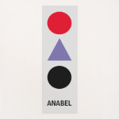 ヨガマット色要素とモノグラム ヨガマット (正面)