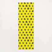 ヨガマット雲及び星パーソナライズされたイニシャル ヨガマット (裏面)