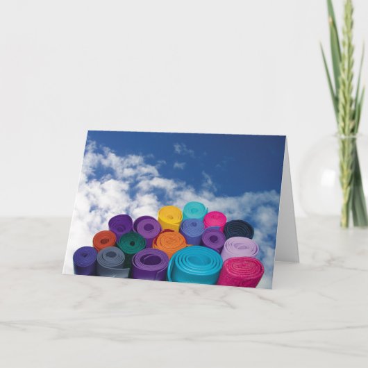 ヨガマット カード (正面)