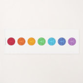 ヨガマット – ハッピーリトルロータス (正面(横))