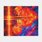 ヨガマット フリースブランケット (正面(横))