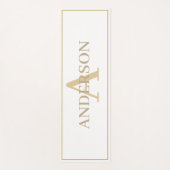 ヨガマット - 名前をカスタマイズ (正面)