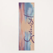 ヨガマット | 夕日 (正面)