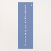 ヨガマット |山と花 (裏面)