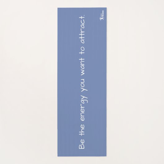 ヨガマット |山と花 (裏面)