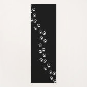 ヨガマット – 猫または犬の前足プリント/トラック (正面)