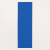 ヨガマット – 青ストライプ色パーソナライズされた – 追加イニシャル (裏面)