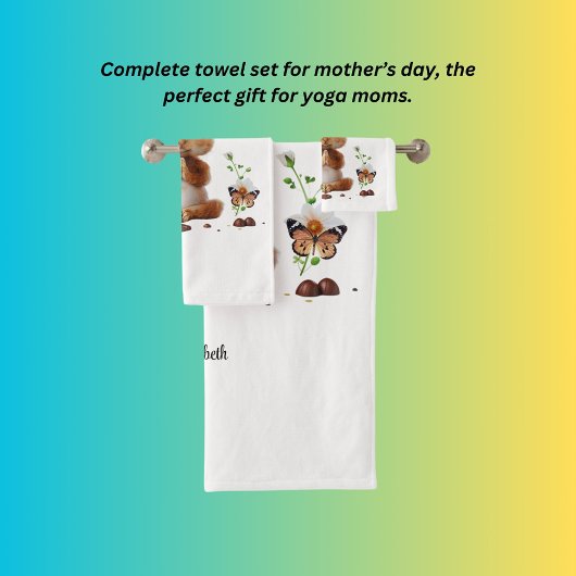 ヨガママ バスタオルセット