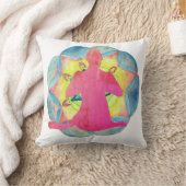 ヨガマンダラアートクッション クッション (ブランケット)