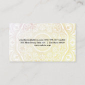 ヨガマンダラパターン 名刺 (裏面)