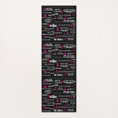 ヨガマ感動的ット ヨガマット (裏面)