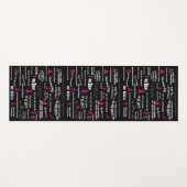 ヨガマ感動的ット ヨガマット (正面(横))