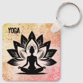 ヨガムード磁石 キーホルダー (裏面)