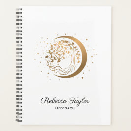 ヨガムーントレンディーライフコーチツリーのライフ金ゴールド プランナー手帳